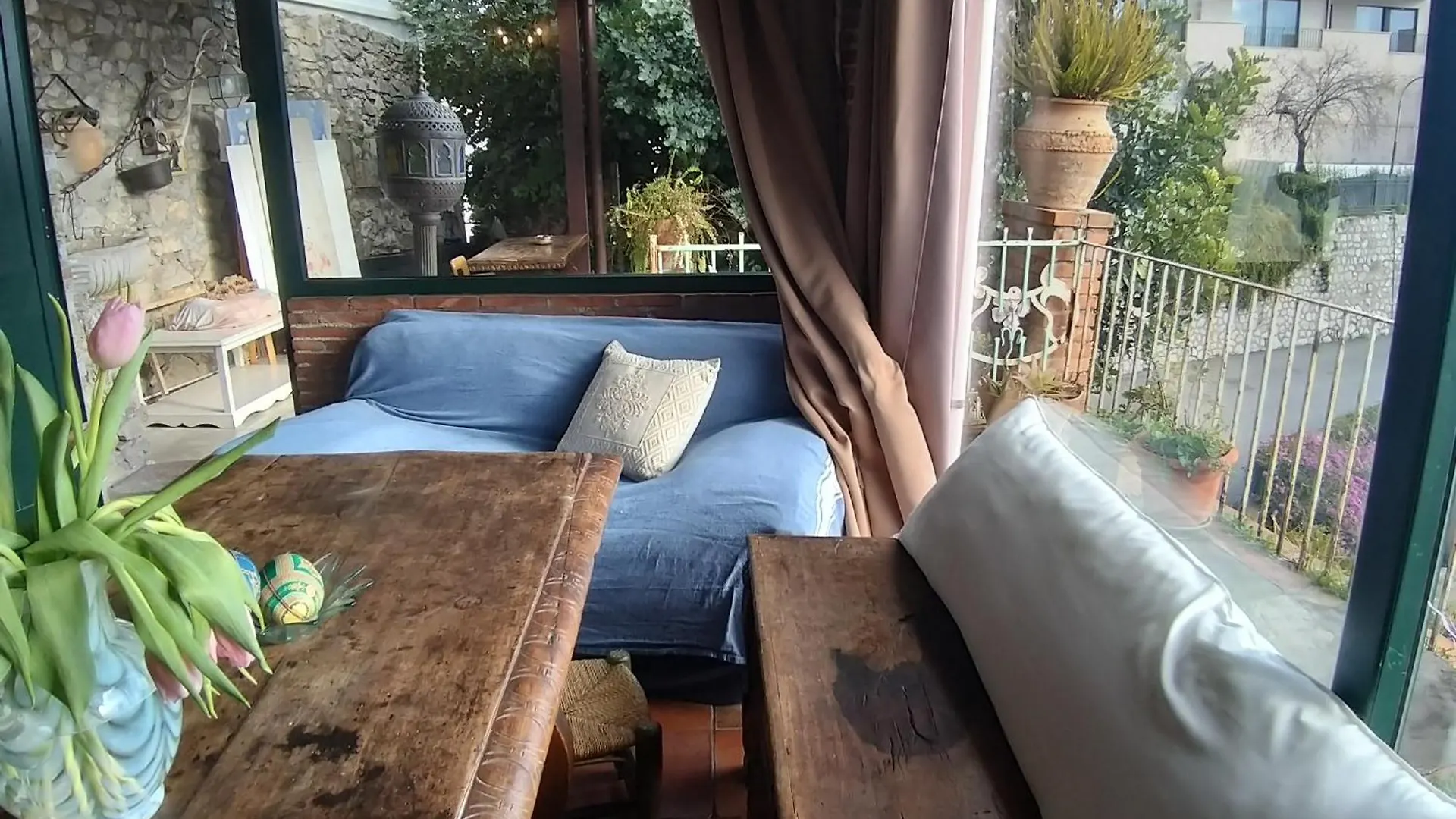 Casa Scacciapensieri Piccolo Museo Taormina Villa Tatil Evi